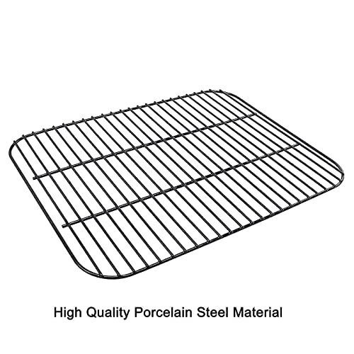 Hisencn Bundle of Grill Kits for DynaGlo DGC310CNP-D, DGC310RNP-D, DGC310BNP-D, Porcelain Steel Heat Plate and Cooking Grid for Dyna-Glo 3-Burner Propane Gas Grill - Grill Parts America