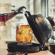 Turkey Fryer Flavor Infuser Stand for Char-Broil Big Easy Oil-Less, Turkey Chicken Fryer for Deep Fry Pot Grill BBQ, Replacement Part for Char-Broil 4897766R06 - Grill Parts America