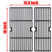 G470-0002-W1 463673519 463625219 Grates Replacement Parts for Charbroil Grill Grates G470-0003-W1 463625217 463673017 463673517 463673519P1 G321-0005-W1 G321-0006-W1 - Grill Parts America