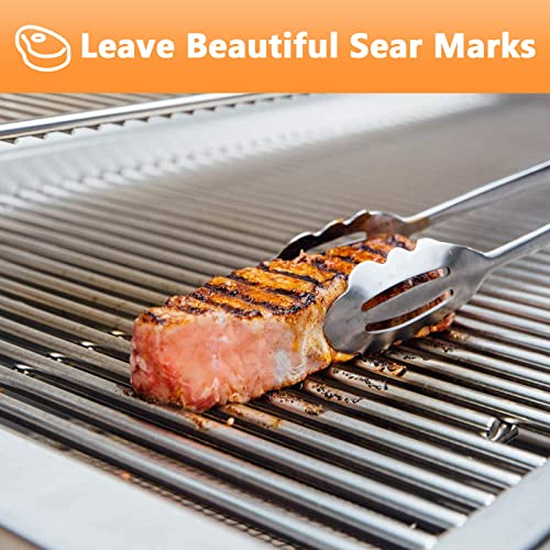 Hisencn Cooking Grates for Nexgrill 720-0882A Evolution Infrared Plus 5-Burner, Stainless Steel Solid Rod Grill Cooking Grids Replacement Parts, 3 Pack - Grill Parts America