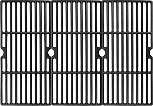 Grill Grates for Charbroil Advantage 4 Burner 463343015 463344015 463344116, Advantage 2 Coal Parts 463340516 Gas Grill, G467-0002-W1 Cast Iron Cooking Grids for Tru Infrared 463336016, 16 15/16" - Grill Parts America
