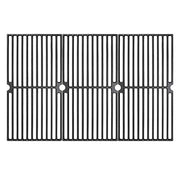 Hisencn 17.75 Inch Cooking Grate for Brinkmann Grill Replacement Parts, 810-2410-S, 810-2511-S, 810-8411-5, 810-7490-F, 810-8410-F, 810-8411-C, Porcelain Cast Iron Cooking Grids 17.75" x 26.7", 3-Pack - Grill Parts America