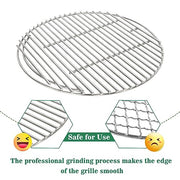 Stainless Steel Cooking Grate for Small and MiniMax Big Green Egg Accessories 13 Inches Cooking Grid Grate Replacement for Most 13-In Barbecue Ceramic Grill and Smoker,Work Grate on Kamado Joe Jr - Grill Parts America