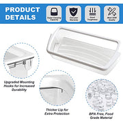 2 Pack W10321304 Refrigerator Door Shelf Bin, Compatible with Whirlpool Refrigerator Replaces WPW10321304 PS11752778 AP6019471 2179574 2179575 - Grill Parts America