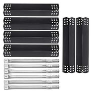 Hisencn Grill Parts Kit for Home Depot Nexgrill 6 Burner 720-0896E, 720-0896B, 720-0896C, 720-0925P Gas Grill, Stainless Steel Pipe Burners, Heat Plates Tent Sheids Flame Tamers Grill Replacement Kit - Grill Parts America