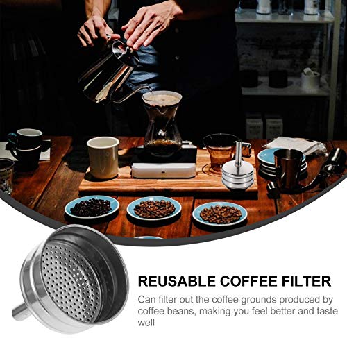 BESTonZON 3 pcs Cup Filter Stainless Funnel Filters - Kitchen Parts America