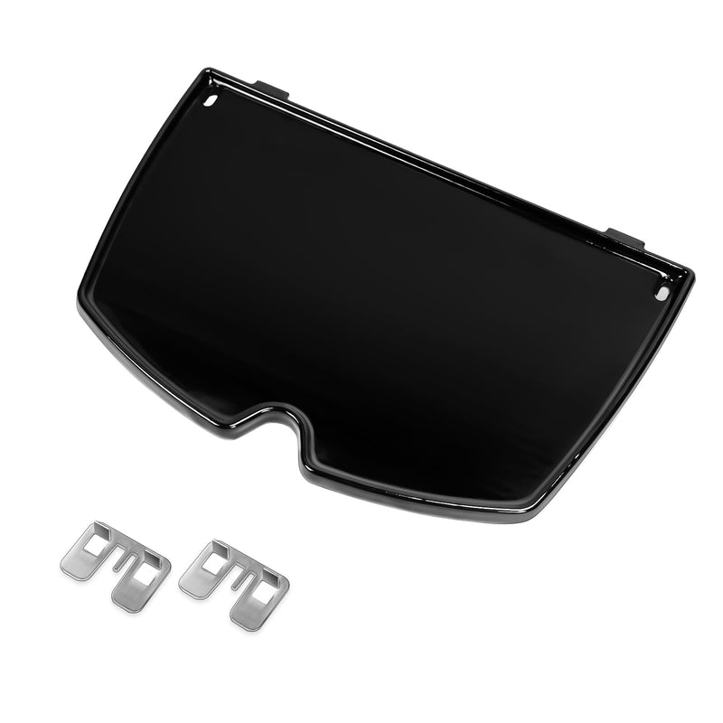 Uniflasy 6558 Porcelain Enamels Cast Iron Cooking Griddle for Weber Q100 Q1000, Q120 Q1200 Series Gas Grills Parts, 12.6 x 8.6 x 0.5 Inches, Replace for Weber Q1200 Grill Accessories - Grill Parts America
