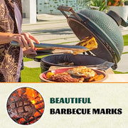 Cast Iron Cooking Grate,Grill Grate for Weber 18" Original Kettle Charcoal Grill,Grates Replacement fit Jumbo Joe Charcoal Girll 18",Work Grate on Large Big Green Egg,Kamado Joe Classic,Vision Grill - Grill Parts America