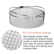 Air Fryer Basket for Instant Pot 6, 8Qt,Accessories for Air Fryer,Air Fryer Replacement Basket,Steamer Basket,Mesh Basket - Grill Parts America