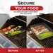SHIZZO Grill Basket Value Set, Barbecue BBQ Grilling Basket , Stainless Steel Large Folding Grilling baskets With Handle, Portable Outdoor Camping BBQ Rack for Fish, Shrimp, Vegetables, Barbeque Griller Cooking Accessories, Gift, Gifts for father, dad, hu - Grill Parts America