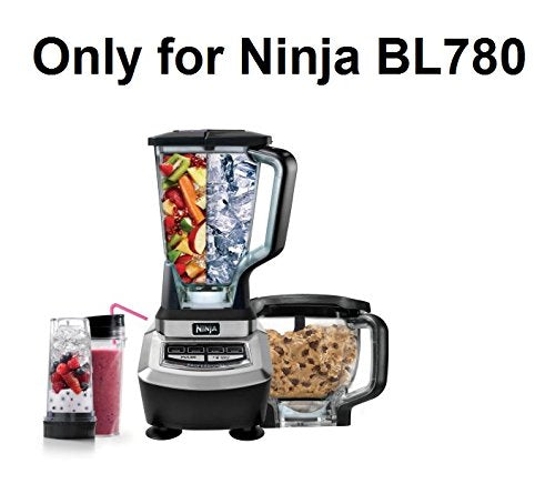 Genuine Ninja BL780 Replacement Parts (64Oz Food Processor Bowl Attachment Kit)