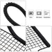 Oven Rack Shields Silicone Oven Rack Protectors Heat Resistant Oven Guards 14 Inches Oven Rack Edge Cover Liner Protector Against Burns (8, Black) - Kitchen Parts America