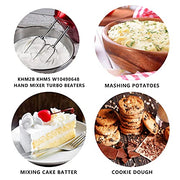 Hand Mixer Beaters W10490648 Hand Mixer Attachment Beaters Replace W10490648 KHM2B AP5644233 PS4082859 (2PACK) - Kitchen Parts America