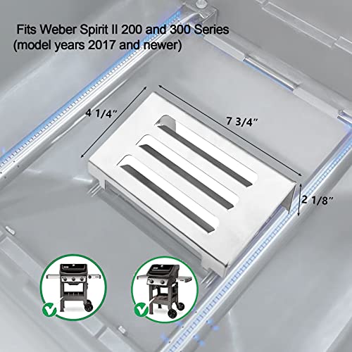 Uniflasy 67060 Heat Deflector for Weber Spirit II 200 and Spirit II 300 Series Grills (2017 and Newer),67060 Heat Deflectors - Grill Parts America