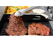 Blackstone 5051 Griddle Accessories Set Heat Resistant 6 Piece Stainless Steel Outdoor Indoor Grilling Utensils Hibachi Tools Kit-16, 16 Inch Tongs, Fork, 16” Ladle, 2 Extra-Long Spatula - Grill Parts America