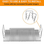 Adjustable Ash Pan Replacement Parts for Char-griller 200048 1224 2121 2123 2828 2222,Charbroil 17302056 19302056 Charcoal Grill Accessories, Oklahoma Joe's 19302087, Royal Gourmet CC1830F Grill Parts - Grill Parts America