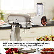 KitchenAid Fresh Prep Slicer/Shredder Attachment, White - Kitchen Parts America