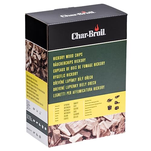 Char-Broil Hickory Wood Smoker Chips, 2-Pound Bag - Grill Parts America