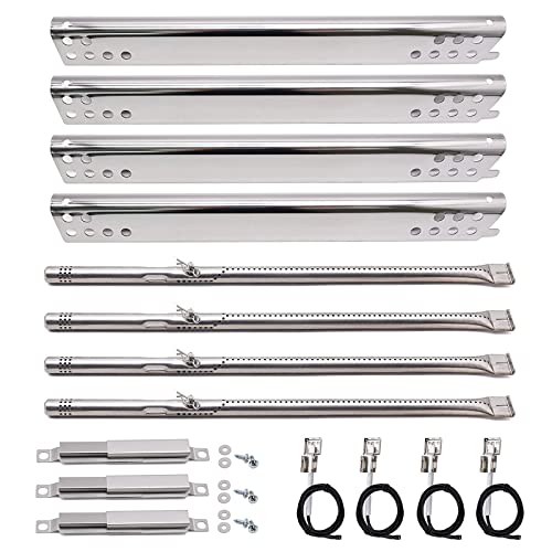 Yiming Grill Replacement Parts for Char-Broil Performance 475 4 Burner 463347017, 463335517, 463342119, 463276517, 463244819 Grill Models, Heat Plates, Burners, Carryover Tubes & Igniters Replacement - Grill Parts America