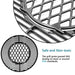 Hongso 8835 21.5 Inch Non-Stick Polished Porcelain Coated Grill Grates for Weber Original Kettle Premium 22 Inch Charcoal Grill, 22" Weber Performer Premium, Deluxe Charcoal Grill, 22'' Smokers - Grill Parts America