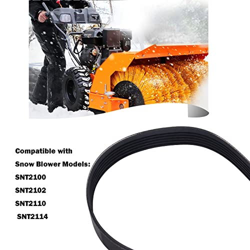 21-Inch Snow Blower Drive Belt Compatible with EGO Snow Blower AVB2306 SNT2100 SNT2102 SNT2110 SNT2114 Replacement Belt - Grill Parts America