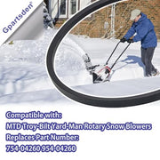 Gpartsden 754-04260 954-04260 Drive Belt for MTD Cub Cadet Troy-Bilt 524SWE C224 Storm 2410 Yard-Man Rotary Snow Blower - Grill Parts America