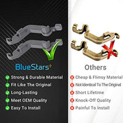 Ultra Durable W10082853 Dishwasher Tine Pivot Clip Replacement Part by BlueStars- Exact Fit for Whirlpool Kenmore Kitchenaid Dishwashers - Replaces WPW10082853 PS11748190 PS1734891 1446946 - PACK OF 2 - Grill Parts America