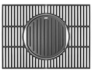 SafBbcue Cast Iron Gourmet BBQ System Sear Grates for Weber 200/300 Series Grill Parts, Weber Spirit E-210 Spirit E-310 Genesis II E-310, Genesis II LX S-440 Grill Grates,Weber 64812 64815 64830 Parts - Grill Parts America