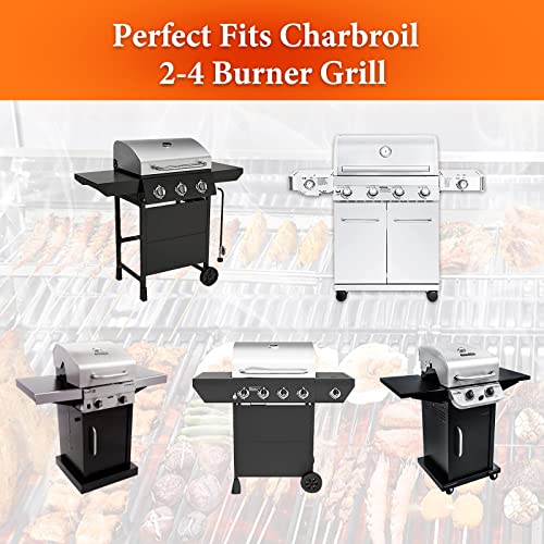 Utheer 13.4''-25.2'' Warming Rack for Charbroil Grill Replacement Parts 2&3&4 Burner 463347017 463376018P2 466347017 463625217 463371116 463673017 Stainless Steel Grill Adjustable Warming Grates - Grill Parts America