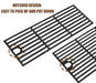 PETKAO Grill Grates for Charbroil 463673519 463673517 463625217 463625219 Grill Grates 463673019 463673017 463673617 Performance 2 Burner Grill Replacement Parts G470-0003-W1 G470-0002-W1 - Grill Parts America