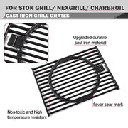 SGP4033N Grill Replacement Parts for Stok Grill Grates SGP4330SB SGP4032N SGP4130N Nexgrill 720-0830H 720-0888 720-0783E Replacement Parts Charbroil 463241113 463449914 Kenmore 415.16106210 Grill Part - Grill Parts America