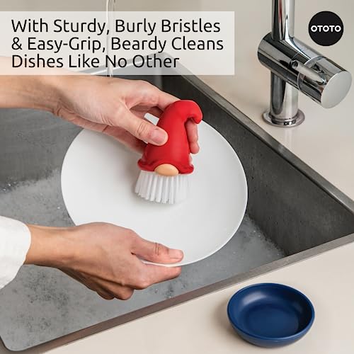 Ototo Beardy Dish Brush - Thumbnail 2