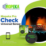 Mopeka Pro Check Universal Sensor - Wireless Propane Tank Gauge Sensor - BBQ and RV Must Have Accessories Indicate Outside Propane Tank Levels from Inside Your Camper - Oil, Gas, Diesel, Butane - Grill Parts America