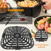 Air Fryer Accessories for Instant Pot Vortex Plus 6 in 1 6 QT Gourmia GAF735 6 QT Air Fryer, Air Fryer Replacement Parts Tray Rack Grill Plate Grill Pan Crisper Plate, Dishwasher Safe - Grill Parts America