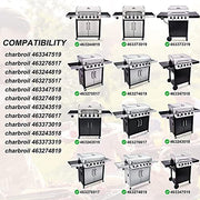 YIHAM KZ924 Grill Replacement Parts for Charbroil Performance 5 Burner 463347518 463347519 463275517 463243518 463243519, 6 Burner 463373019 463244819 Heat Shield+Burner Tube+Carry Over+Igniter Wire - Grill Parts America