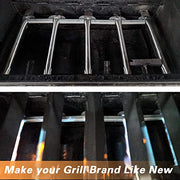 Hisencn Parts Kit Replacement Fits for Brinkmann 5 Burner 810-8501-S, 810-8502-S Gas Grill Models, Grill Burners, Heat Plates, Crossover Tubes - Grill Parts America