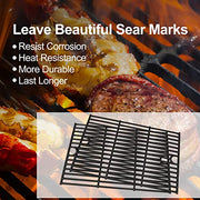 Utheer Cast Iron Cooking Grates for Pit boss Austin XL, Rancher XL, 1000 XL,1100pro Series, Traeger Pro Series 34, Traeger Texas Elite 34, Wood Pellet Smoker Grills Replacement Parts, 3 PCS - Grill Parts America