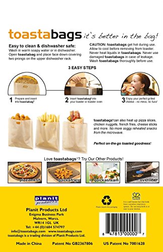 Toastabags - Grilled Chee Size 2ct Toastabags - Grilled Cheese 2ct - Kitchen Parts America