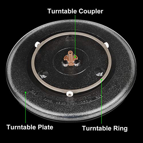 2Pcs Microwave Turntable Rings Microwave Oven Accessories