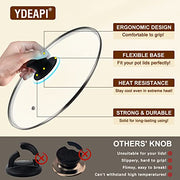 Universal Pot Lid Replacement Knobs, Ydeapi Silicone Pan Lid Holding Handles, Heat Resistant, Non-Slip Handle - Kitchen Parts America