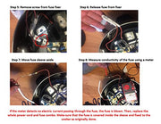 "[UL Listed] GJS Gourmet 2 prong power cord and fuse combo compatible with Instant Pot LUX60". This cord is not created or sold by Instant Pot. - Kitchen Parts America