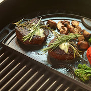 Cast Iron Plancha Griddle Half-Moon, for 2XL XL Egg - Grill Parts America
