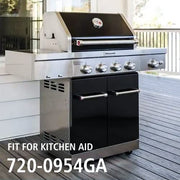 Hisencn Grill Parts for Kitchen Aid 720-0954, 720-0954GA, 720-0733, 720-0733A, 720-0745D, 730-0733, 730-0733A, 730-0954GA, Heat Tent and Grill Burner Replacement Parts for Kitchen Aid 4 Burner Grill - Grill Parts America