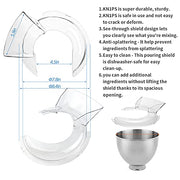 Pouring Shield for KitchenAid 4.5 Mixers - Replace KN1PS Pouring Shield Mixers Parts & Accessories - Kitchen Parts America