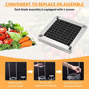 WICHEMI Dicer Blades Commercial Vegetable Chopper Dicer Blade Replacement Stainless Steel Blade for Chopper Dicer Commercial Vegetable Fruit Dicer Replace Blade (3/8" Blade) - Kitchen Parts America
