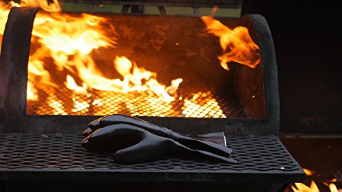 Artisan Griller BBQ Heat Resistant Insulated Smoker, Grill, Fryer, Oven, Brewing, Cooking Gloves. Great for Barbecue/Frying/Grilling – Waterproof, Fire&Oil Resistant Neoprene-1 pair (Size 10/XL - 14”) - Grill Parts America