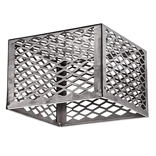 Lavalock Charcoal Basket Fire Smoker Box BBQ Wood Joe 12 Grill For Oklahoma Longhorn Highland Starter Chimney UDS Ugly Drum Outdoor - Grill Parts America