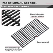 810-1750-S 810-1751-S Grates Parts for Brinkmann 5 Burner Grill Replacement Parts Pit Boss PB820PS1 Replacement Parts Pro Series 820 Smoker Grates Grill Parts 810-3752-F 810-4551-0 810-3551-0 Grates - Grill Parts America