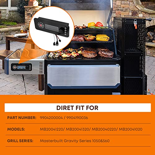 Stanbroil Digital Control Panel Replacement for Masterbuilt Gravity Series 560 & 1050 Charcoal Grill/ Smoker, Perfect Replacement for 9904190036 & 9904200004 Controller (NO WiFi) - Grill Parts America