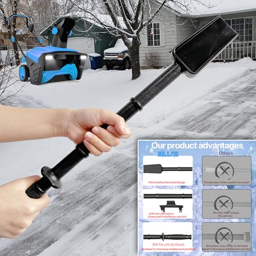 BiLLNE 731-2643 Snow Thrower Chute Clearing Tool Compatible with for MTD Snow Blower Shovel Chute Replacement Parts - Grill Parts America